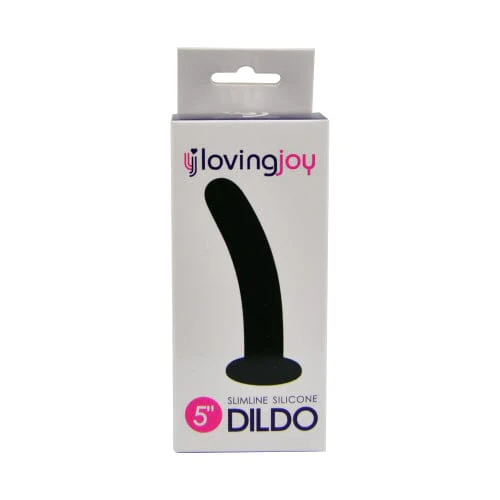 Slimline 5 Inch Silicone Dildo with Suction Cup - Pleasure-Packed for Pegging & Hands-Free Play - Image 2