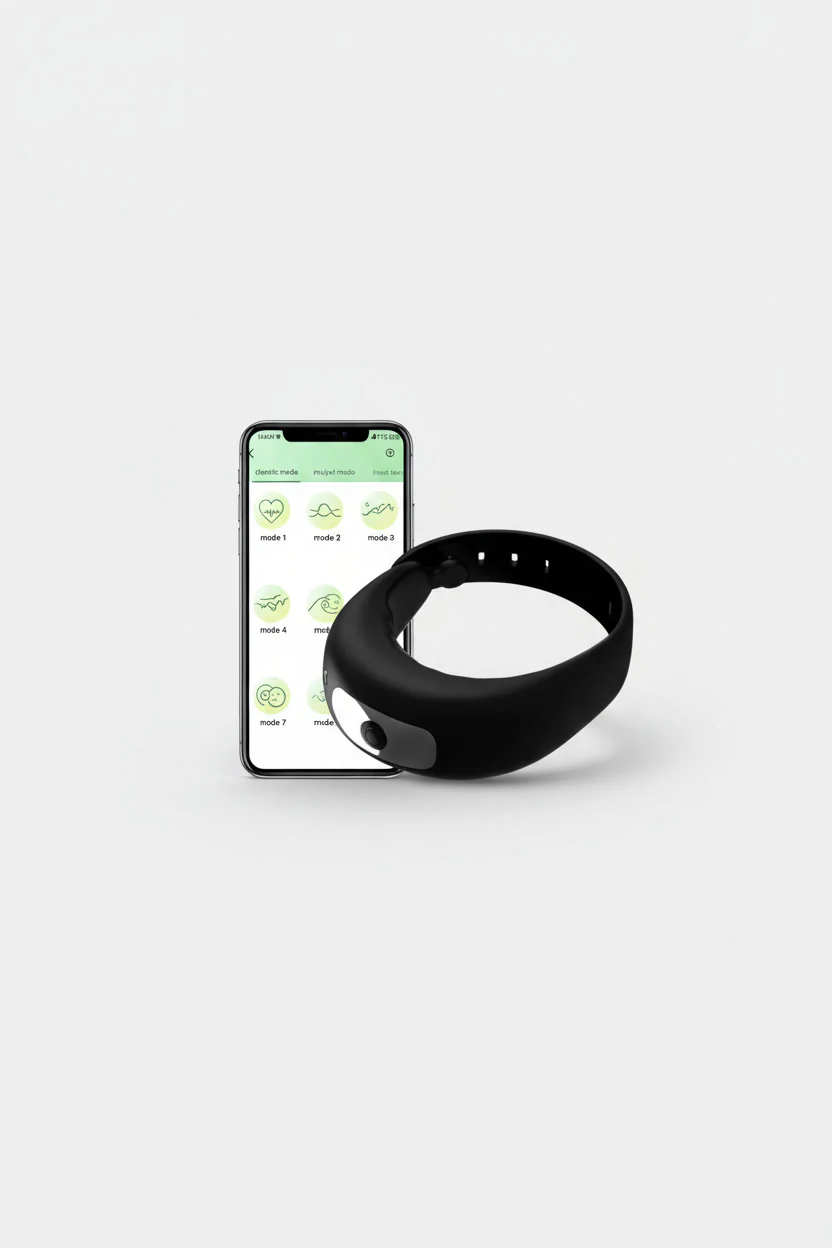 App Adjustable Cock Ring Strap – Remote Control Vibrator for Prolonged Pleasure & Enhanced Erection - Image 2