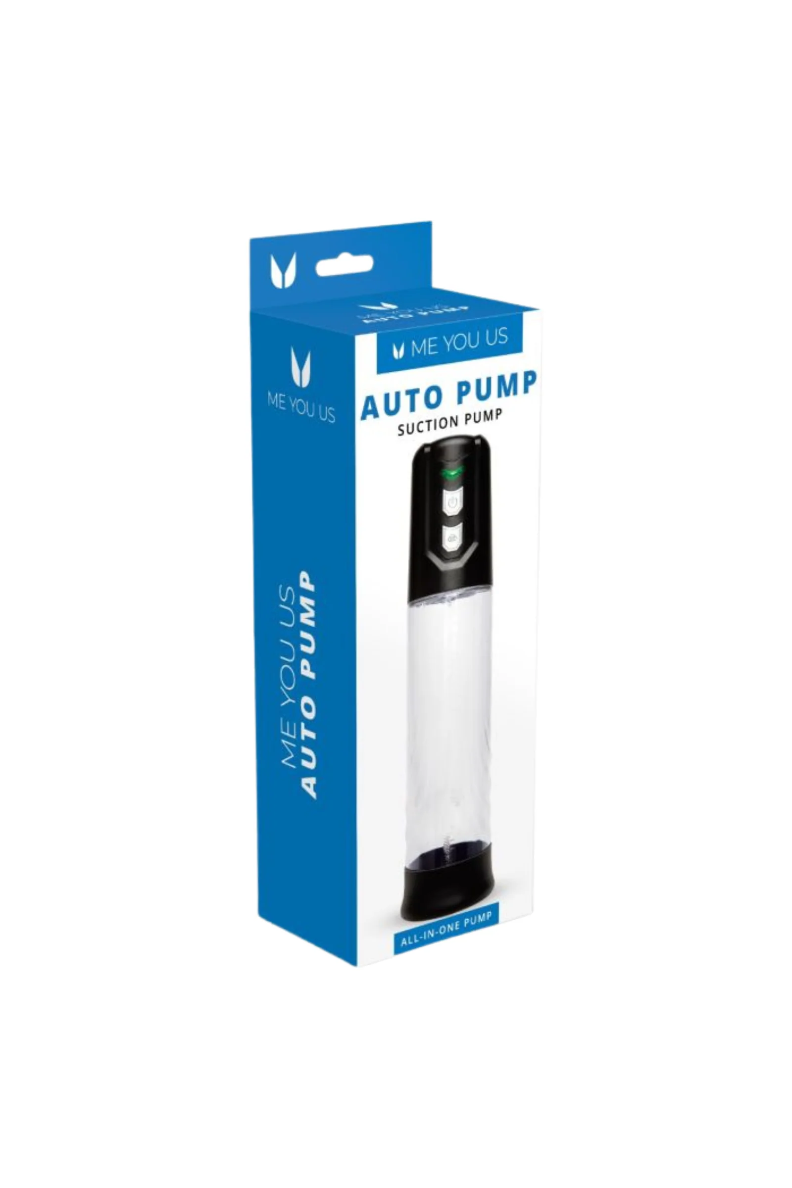 Me You Us Automatic Suction Penis Pump with One-Touch Controls & Measurement Gauge - Image 4