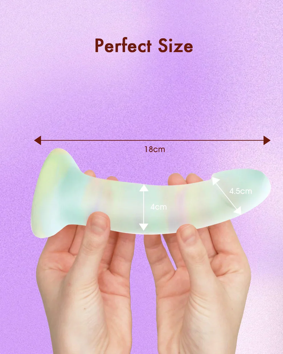 Strap-On Dildo - Unique Swirl Design, Hypoallergenic Silicone, Suction Cup Base - Image 5