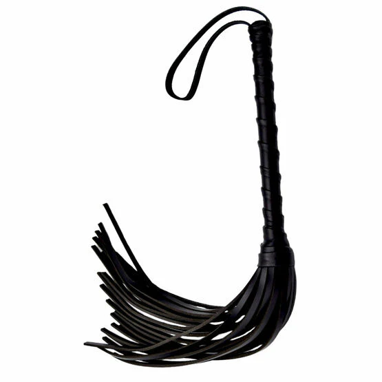 BOUND Leather Flogger Whip with Adjustable Intensity and Soft Leather Materials - Image 4