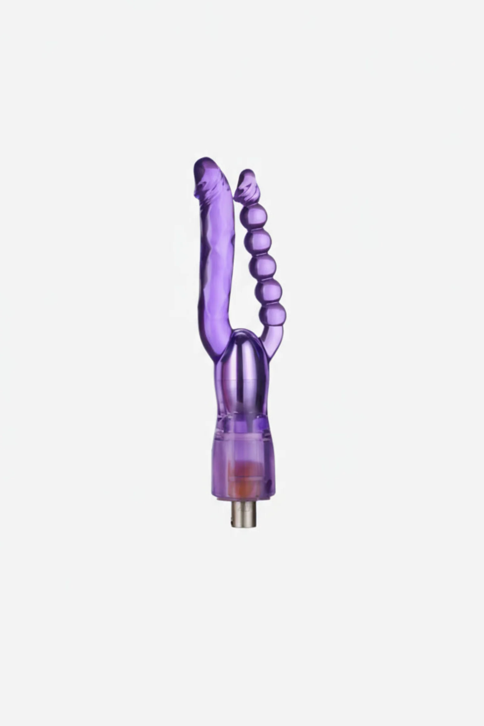 Double Vibe Fuck Machine Accessory - TPR & ABS Material, Lightweight - Image 3