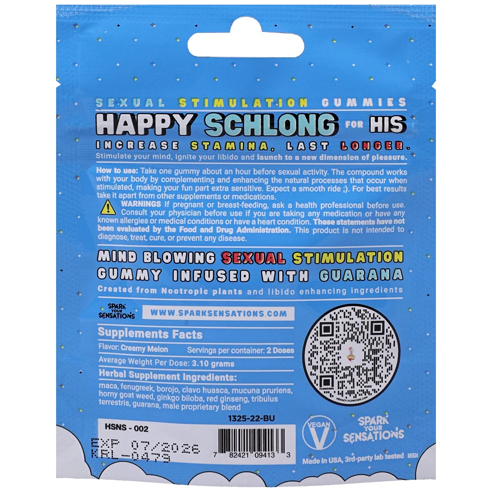 Happy Schlong (His)Gummies - 2 Pack - Image 3