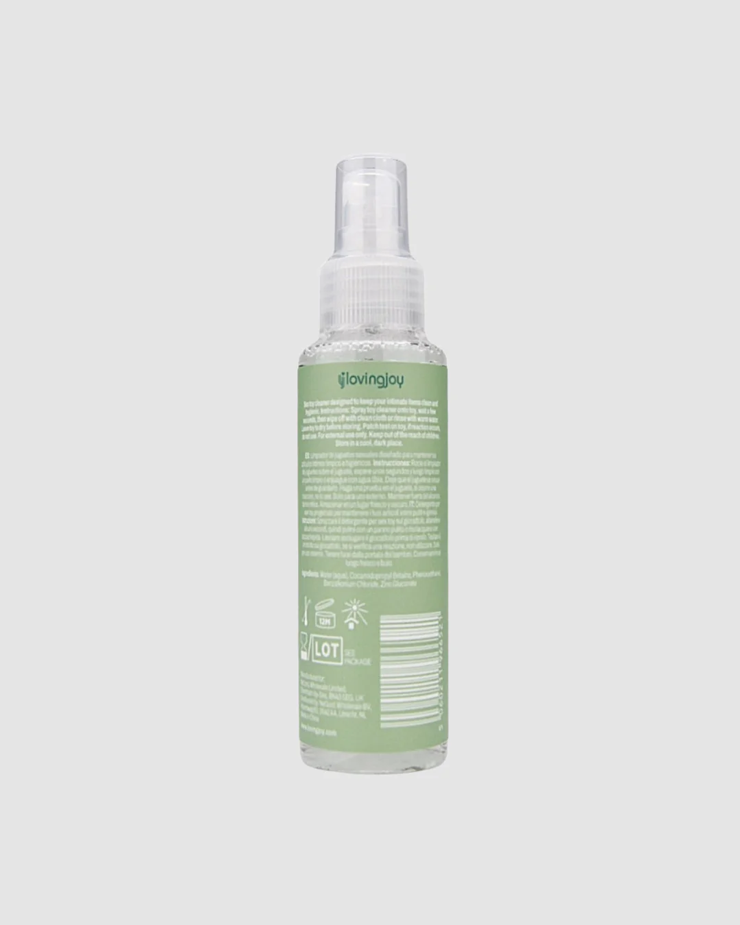 Loving Joy Cleanse Antimicrobial Sex Toy Cleaner - Gentle, Safe & Soothing Formula - Image 2