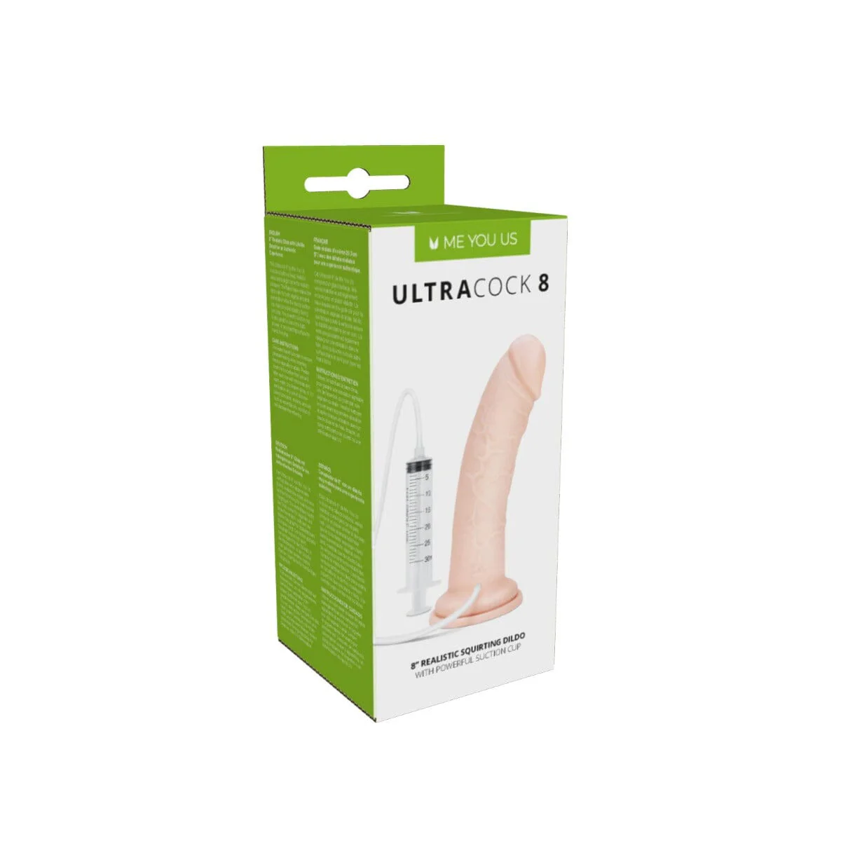 8" Realistic Squirting Dildo - Lifelike with Orgasmic Squirt - Image 4