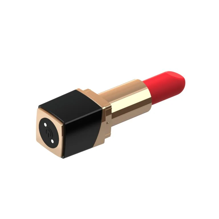 Mina Lipstick Vibrator - Waterproof 10-Function Mini Vibrator with Silicone Tip & USB Rechargeable - Image 3