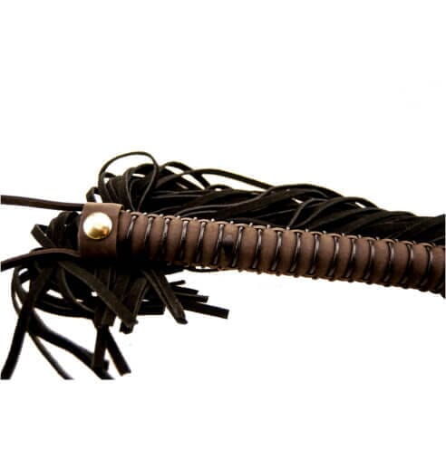 Powerful Nubuck Leather Flogger - Satisfy Your Desires - Image 3