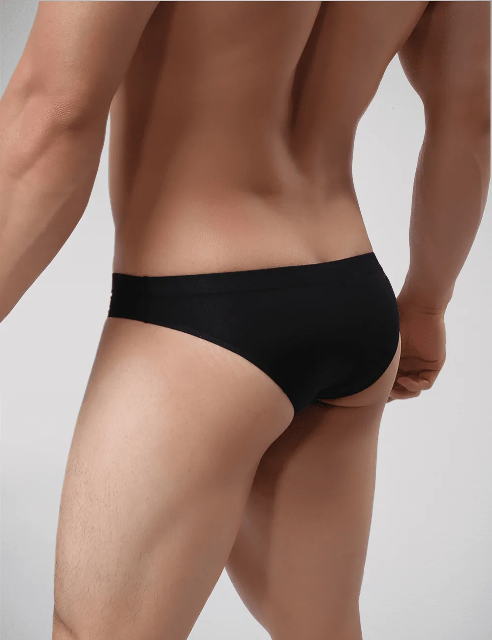 Silky open-crotch Men's Brief - Stylish, Comfortable & Daring (Open-Crotch) - Image 2