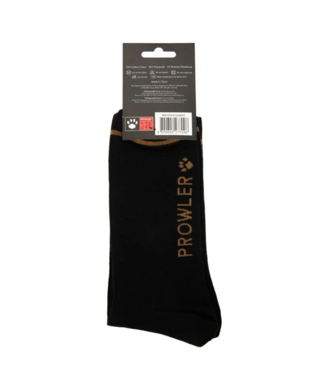 Prowler RED Daddy Statement Slogan Logo Cotton Blend Socks - Image 4