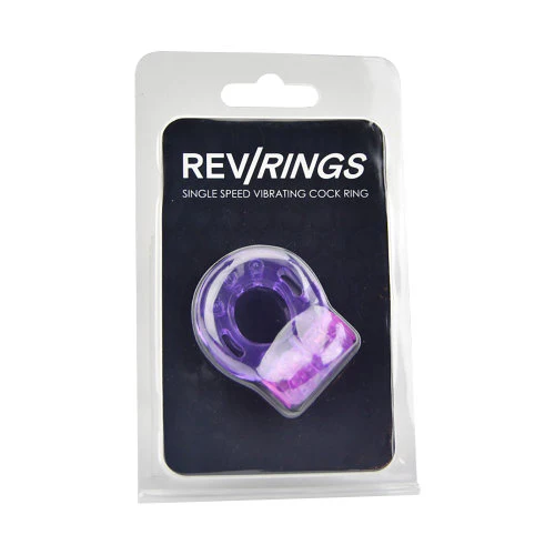 Rev-Rings Single Speed Stretchy Vibrating Cock ring - Image 4