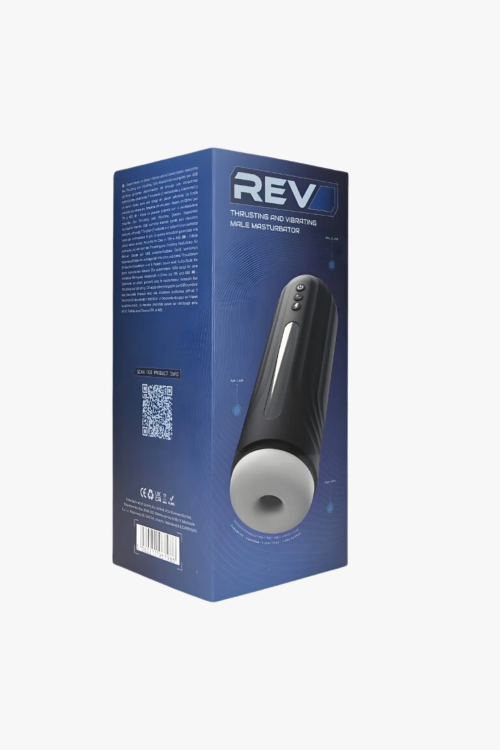 REV Thrusting and Vibrating Male Masturbator | Rechargeable Men’s Toy - Image 10