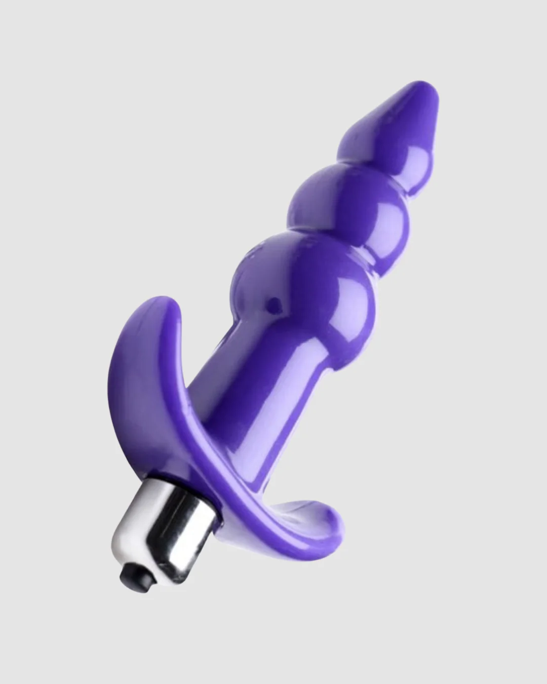 Frisky Bubbling Ribbed Vibrating Jelly Anal Butt Plug - Image 7