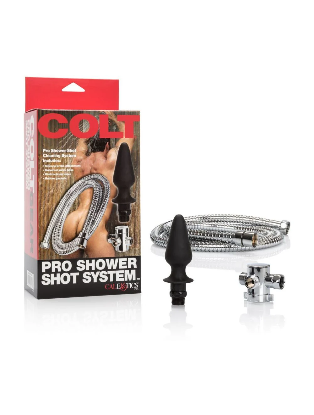 COLT Pro Shower Shot System - High-Quality Anal Douche for Exciting and Easy Shower Douche Play - Image 2