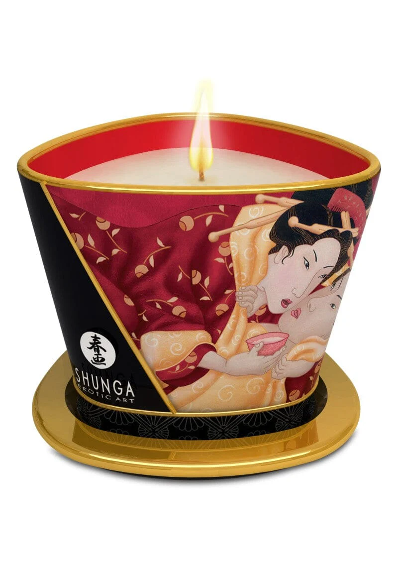 Shunga Massage Candle 170ml - Natural Oils, Sensuous Aphrodisiac Aroma, Lasts up to 40 Hours - Image 6