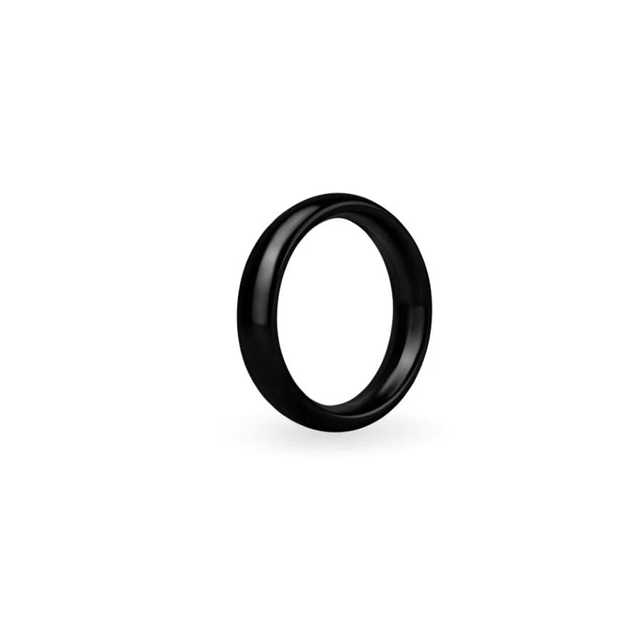 Silver Cock Ring: 40mm Diameter x 17mm Depth Aluminium Erection Enhancer - Image 5