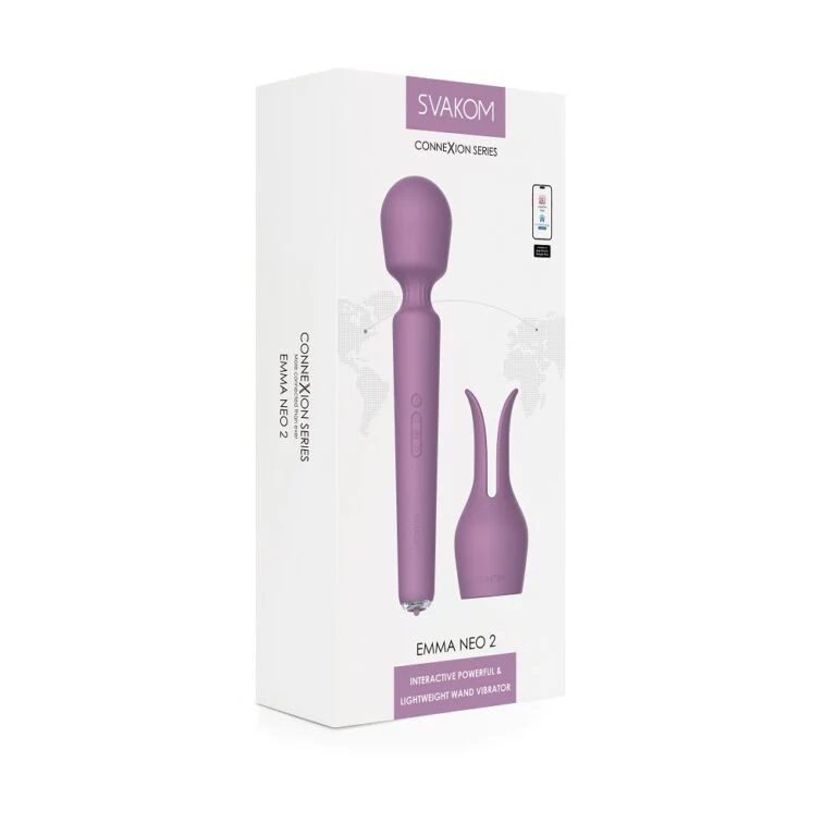 Svakom Emma Neo 2 App Controlled Warming Wand Vibrator - Image 6