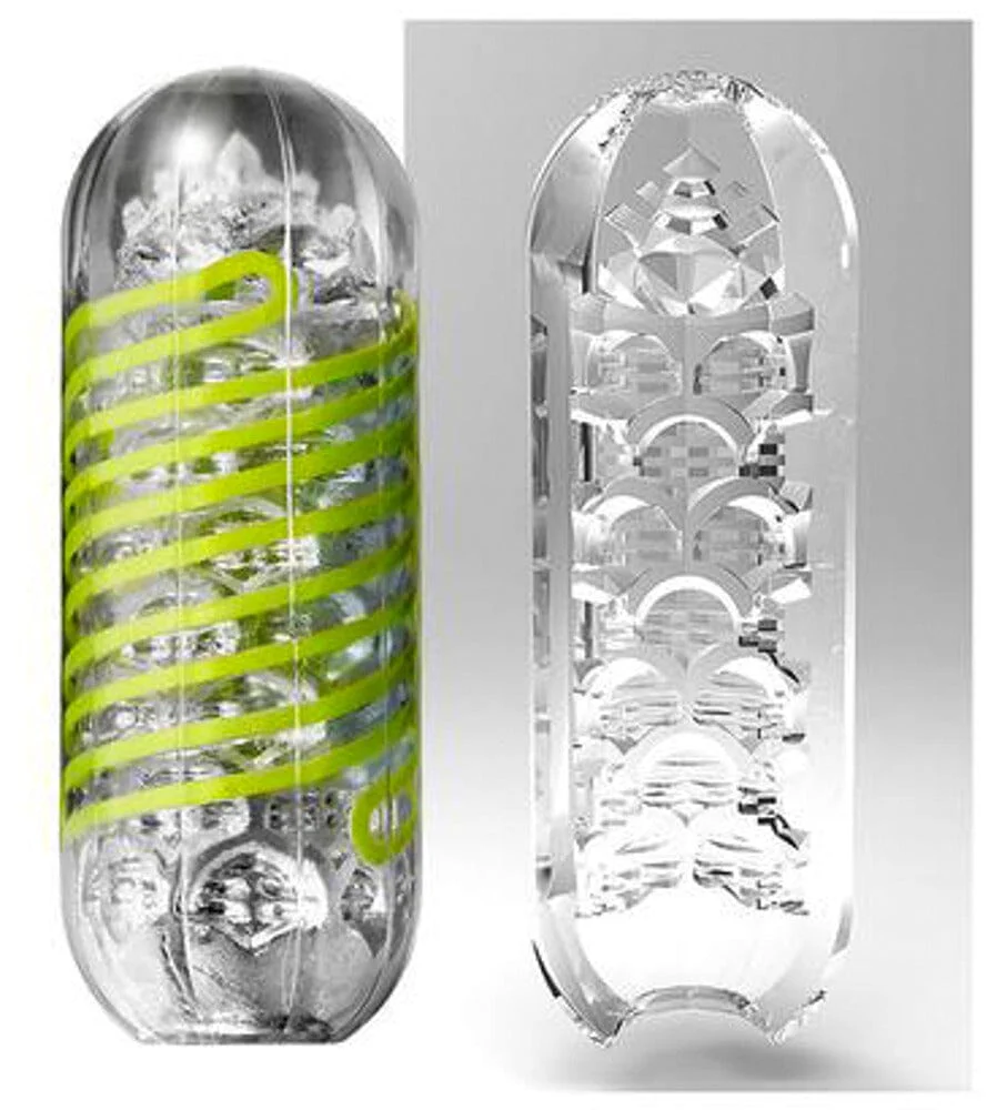 Tenga Spinner 03 Shell - Twisting Male Masturbator with Fanned Tiles - Image 3
